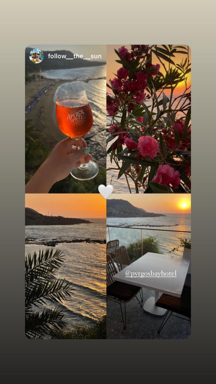 E.J. Pyrgos Bay Hotel Dış mekan fotoğraf
